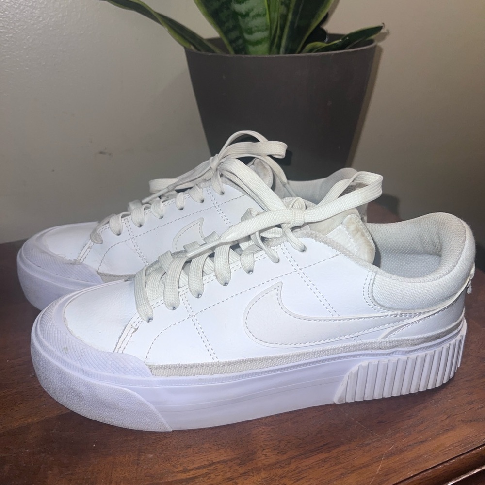 Nike Women's Court Legacy Lift-  Platform Sneakers